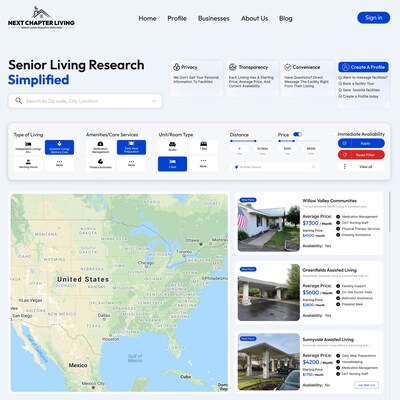 Groundbreaking Senior Living Platform | Next Chapter Living