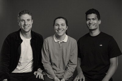 Cofounders Trey Holterman, Tyler Johnson, and Diego Baugh