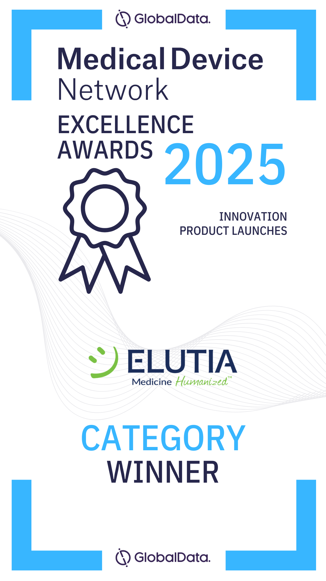 Elutia Medical Device Network Excellence Award Winner