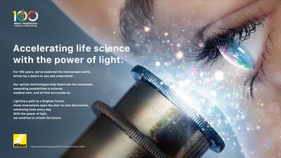 Nikon Microscope 100th Anniversary Key Visual
