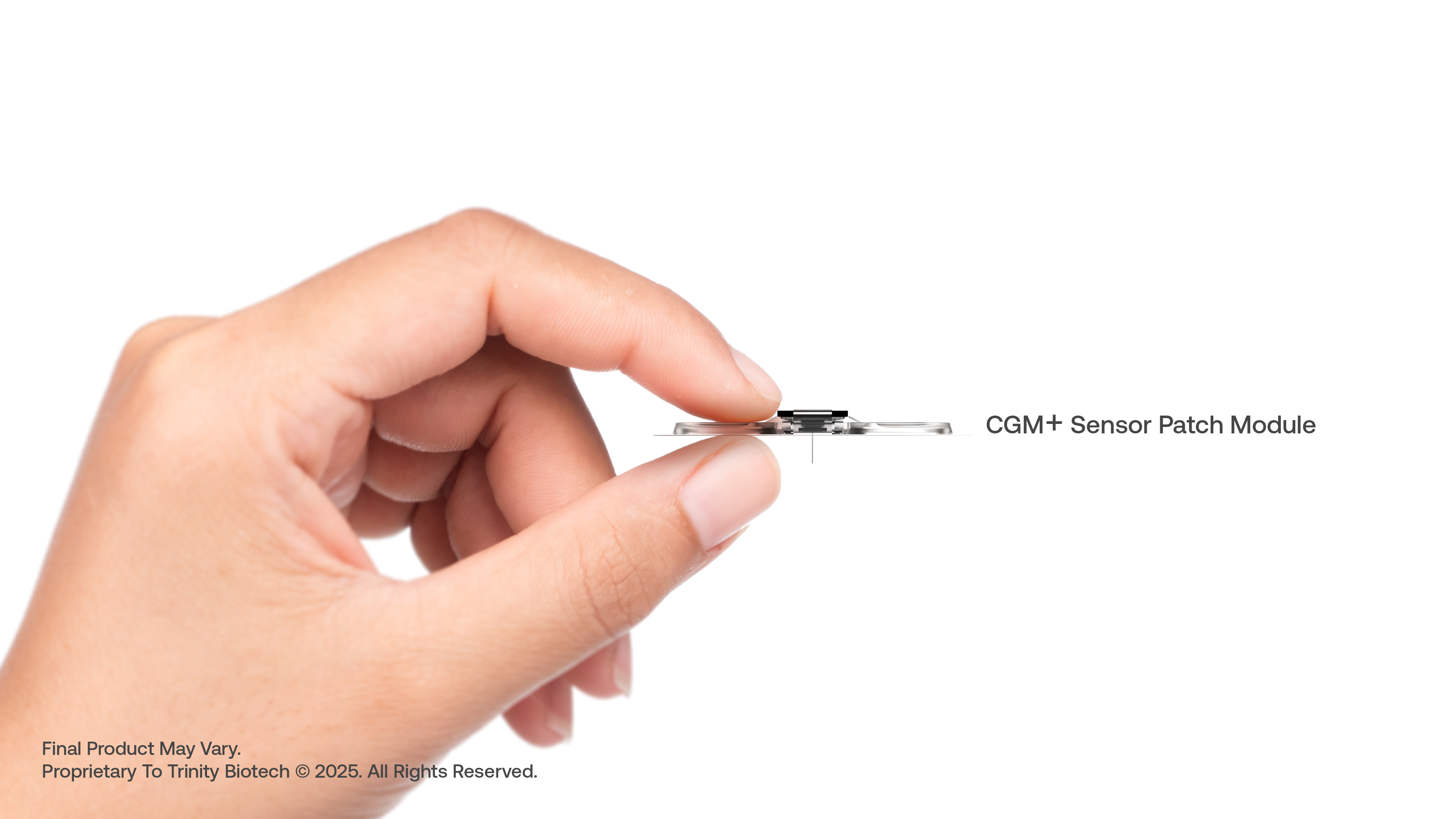 Trinity Biotech’s CGM+ wearable biosensor can seamlessly integrate glucose, cardiovascular, temperature, and activity monitoring in one sleek modular device.