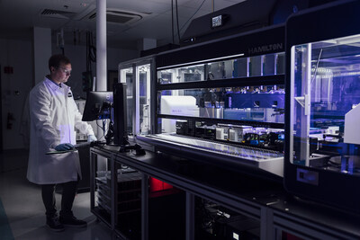 Running a Hamilton liquid handler in the automated Dash bioanalysis lab Running a Hamilton liquid handler in the automated Dash bioanalysis lab