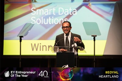 Shashi Yadiki, CEO of Smart Data Solutions was named an Entrepreneur Of The Year 2025 Heartland Award winner.