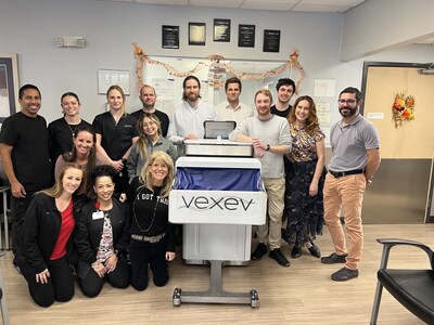 The Vexev and U.S. Renal Care teams successfully completed enrollment in the CANSCAN trial. The study is evaluating the use of semi-autonomous ultrasound scanning with the VxWave Ultrasound Imaging System for AV fistula mapping in dialysis clinics. The Vexev and U.S. Renal Care teams successfully completed enrollment in the CANSCAN trial. The study is evaluating the use of semi-autonomous ultrasound scanning with the VxWave Ultrasound Imaging System for AV fistula mapping in dialysis clinics.