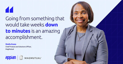 MagMutual achieved greater speed, transparency, and agility by using Appian’s AI-powered platform to improve efficiency and deliver a faster, more seamless experience to the physicians it serves.