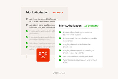 Abridge prior authorization tool. Abridge prior authorization tool.