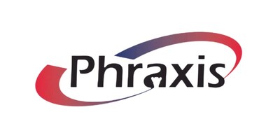 Phraxis Inc. logo. Phraxis is a medical device company based in Minneapolis, MN, specializing in endovascular technologies for dialysis access. The company developed the EndoForce&trade; Connector, an FDA-approved endovascular anastomotic device designed to improve outcomes for hemodialysis patients by simplifying graft placement and minimizing surgical trauma. (PRNewsfoto/Phraxis Inc.)