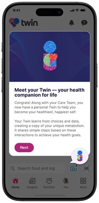 Meet your Twin - your health companion for life. Meet your Twin - your health companion for life.