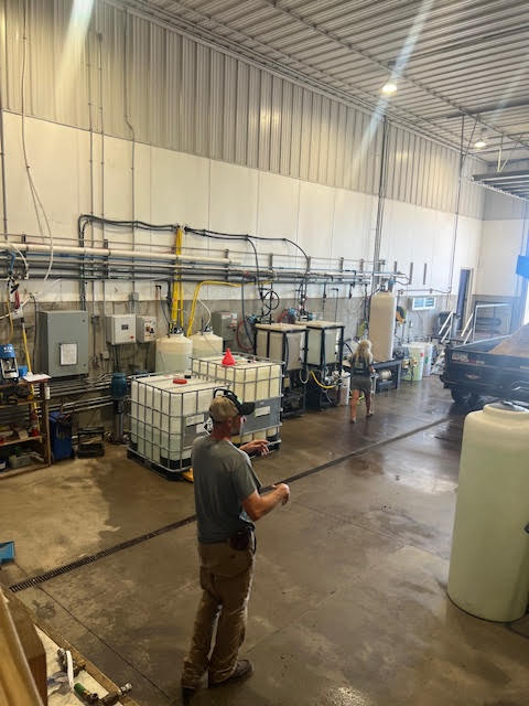 EasyNanoVoid 60 Installation at Truck Wash Facility