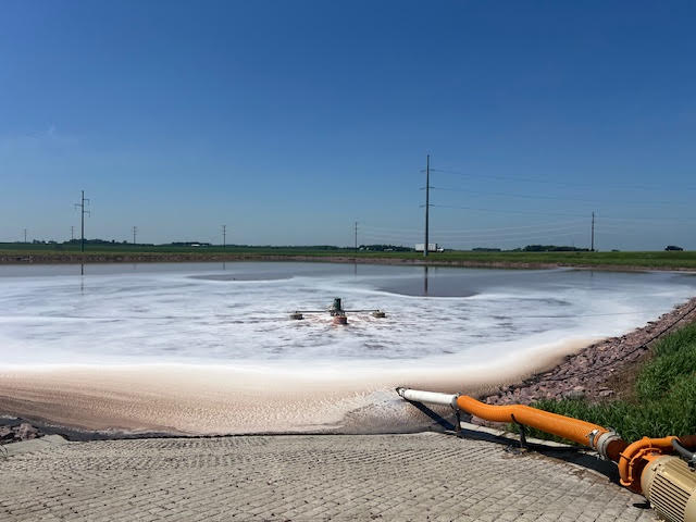 Truck Wash Waste Lagoon