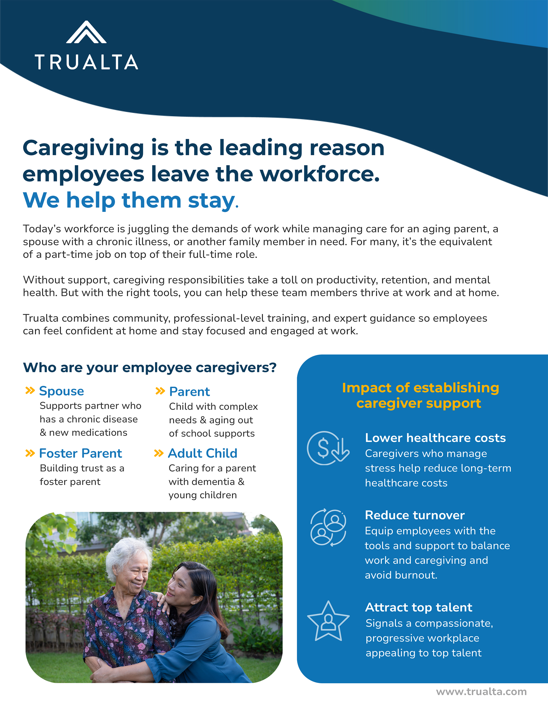 Balancing Work and Caregiving: New Trualta Toolkit Tackles Growing Workforce Challenge