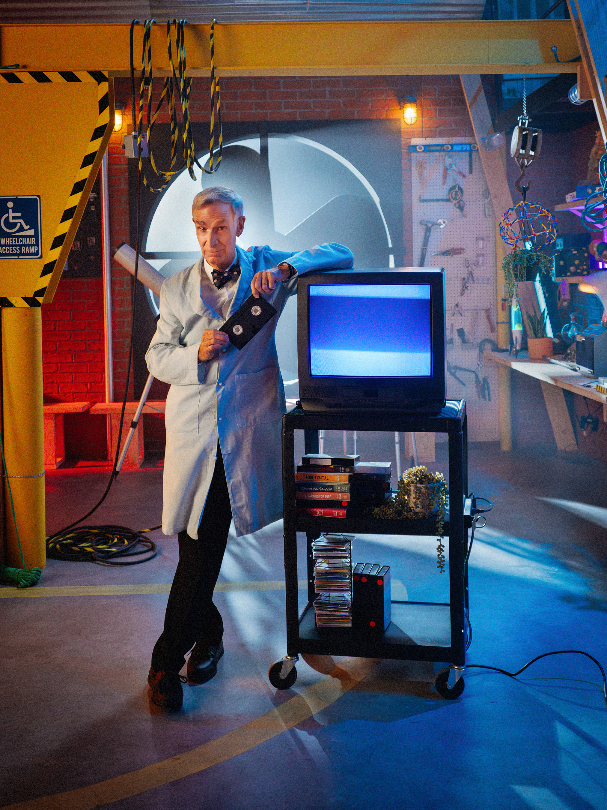 Bill Nye behind the scenes of The Science Guy: Back in the Lab for FA Bill Nye behind the scenes of The Science Guy: Back in the Lab for FA