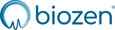 Biozen logo, representing leadership in digital biosensors and absolute blood pressure technology.