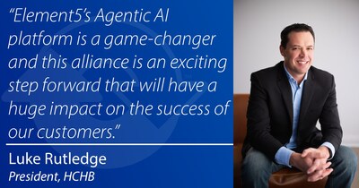 Homecare Homebase and Element5 Announce Strategic Alliance to Accelerate the Agentic AI Movement in Post-Acute Care