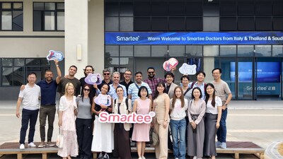 International Doctors Visiting Smartee Denti-Technology HQ
