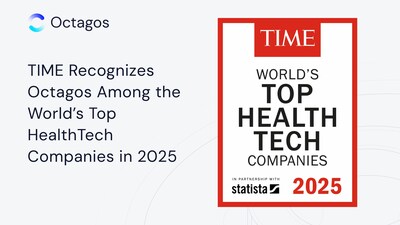 TIME Recognizes Octagos Among the World’s Top HealthTech Companies in 2025.