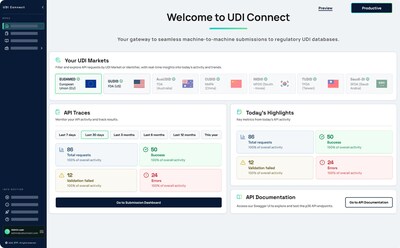 Welcome to UDI Connect (PRNewsfoto/P36)