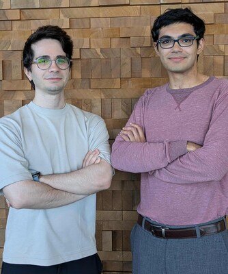 Paul Scotti (CTO) and Tanishq Abraham (CEO)