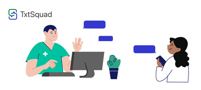 Clinic using TxtSquad (CNW Group/TxtSquad)