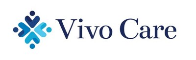 Vivo Care brand logo, symbolizing innovation in remote patient monitoring and chronic care management (PRNewsfoto/Vivo Care)