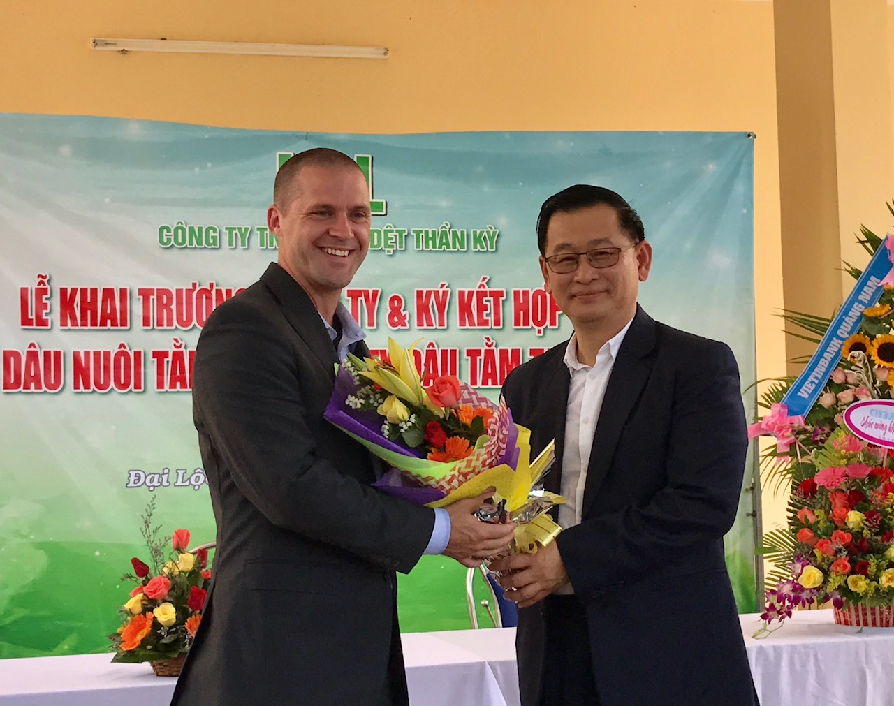 Jon Rice with Kenneth Le