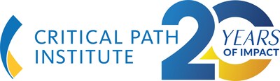Critical Path Institute 20 Years of Impact logo (PRNewsfoto/Critical Path Institute)