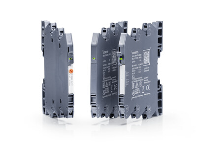 The new SIRIUS 3RQ4 coupling relay comes in three versatile variants for a wide range of industrial requirements.
Photo: Siemens