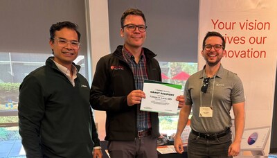 Dr. Tobias V. Lanz of Stanford Medicine (Immunology), with team members from Signios Bio and Illumina.