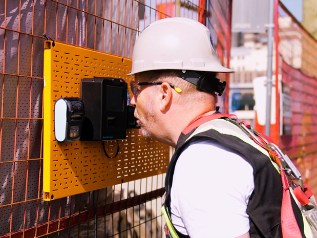 Fig1. Contactless Feature using BreathLogix by Cannabix Technologies Inc