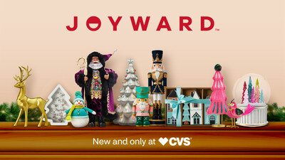 Joyward&trade;, a new line of decor, gifts and more to celebrate the joy of every season, is now available only at CVS stores and online.
