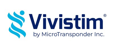 Manufactured by MicroTransponder®, Inc. and FDA-approved as a Breakthrough Device, Vivistim is an implantable device that helps stroke survivors live fuller lives by pairing vagus nerve stimulation (VNS) with occupational or physical therapy to help ischemic stroke survivors improve their hand and arm function 2-3 times more than traditional stroke therapy alone. (PRNewsfoto/MicroTransponder Inc.)