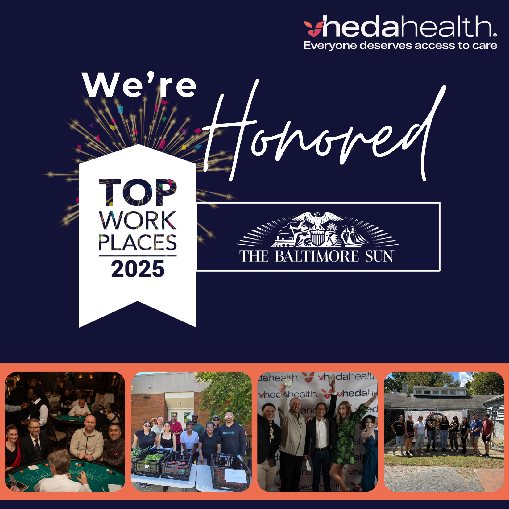 2025 Top Workplace - Vheda Health