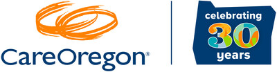 CareOregon 30th Anniversary logo (PRNewsfoto/CareOregon, Inc.)