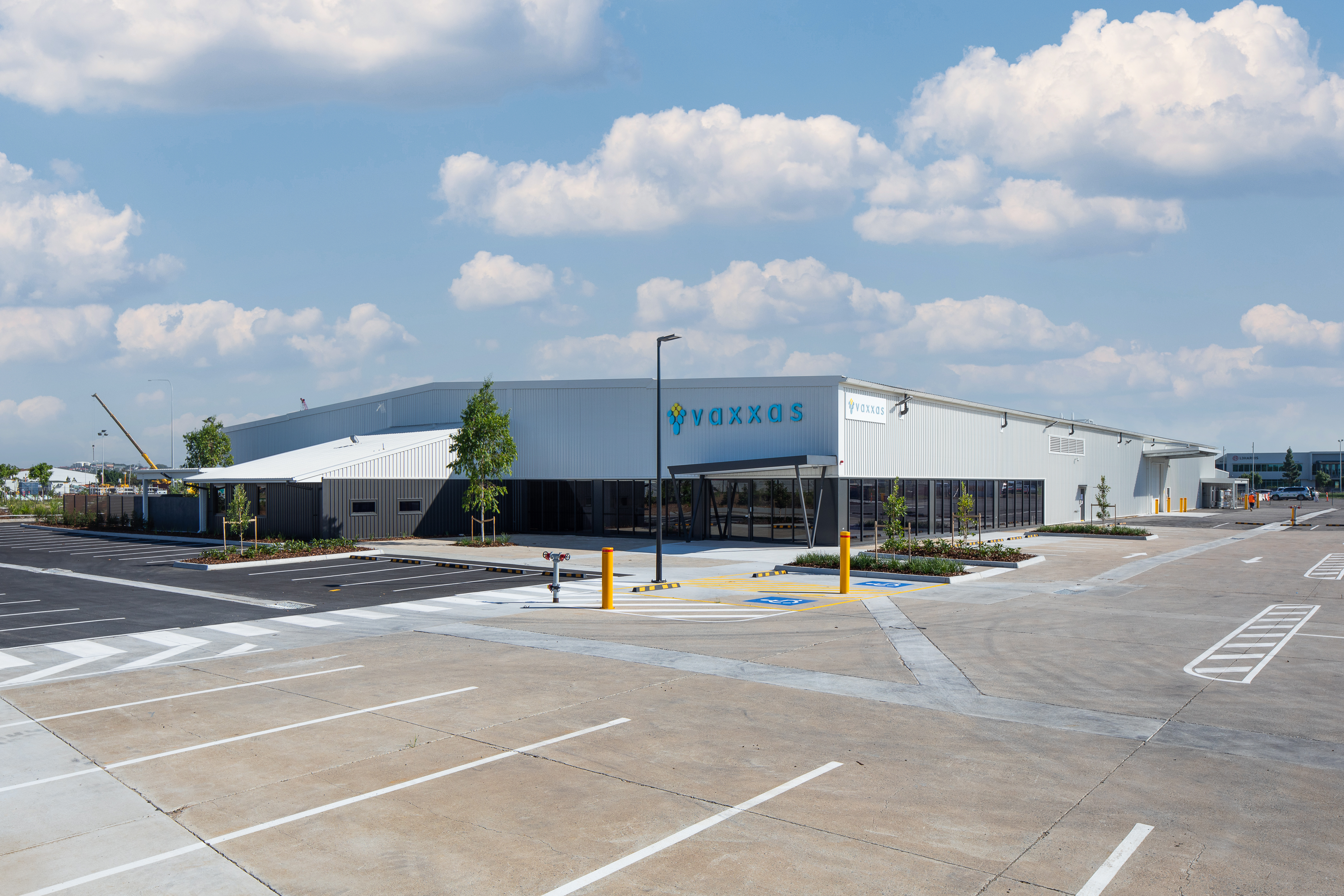 Vaxxas' 5,500m² (60,000ft²) state-of-the-art biomedical manufacturing facility.