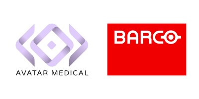 Avatar Medical and Barco combined Logo
