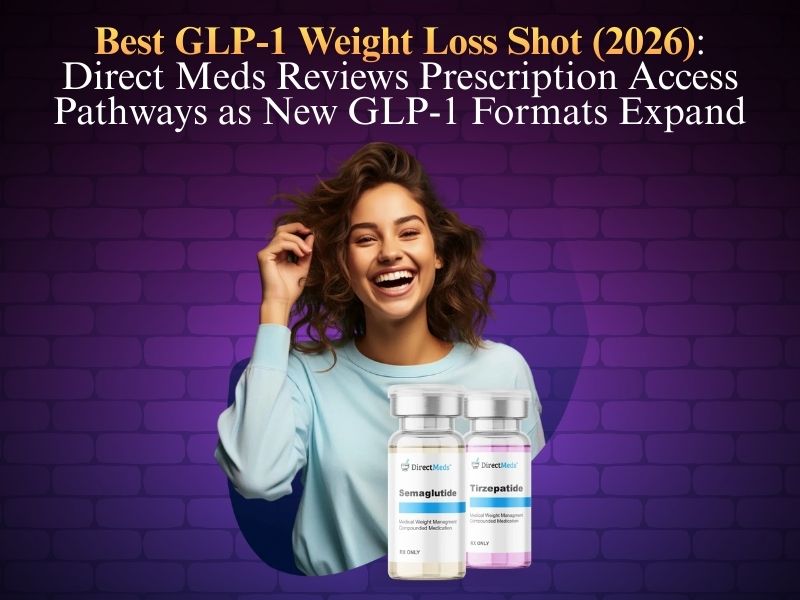 Best GLP-1 Weight Loss Shot (2026) Direct Meds Reviews Prescription Access Pathways as New GLP-1 Formats Expand
