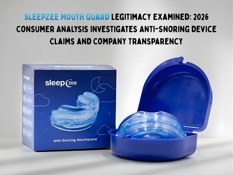 SleepZee Mouth Guard Legitimacy Examined 2026 Consumer Analysis Investigates Anti-Snoring Device Claims and Company Transparency