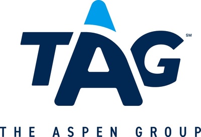 TAG - The Aspen Group Logo (PRNewsfoto/TAG - The Aspen Group) TAG - The Aspen Group Logo (PRNewsfoto/TAG - The Aspen Group)