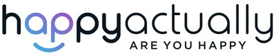 happyactually logo (PRNewsfoto/happyactually LLC)
