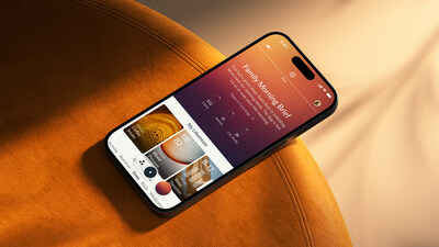 Luffu&nbsp;app product shot - Family Morning Brief example