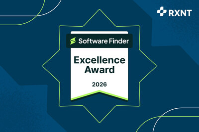 RXNT Earned a Spot in the Inaugural Software Finder Excellence Awards 2026, Being Recognized as a Top-Rated Healthcare Software System Based on Customer Happiness and Feature Impact Metrics, and More