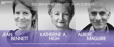 Penn Medicine, Children&rsquo;s Hospital of Philadelphia team awarded Breakthrough Prize for developing gene therapy for inherited blindness