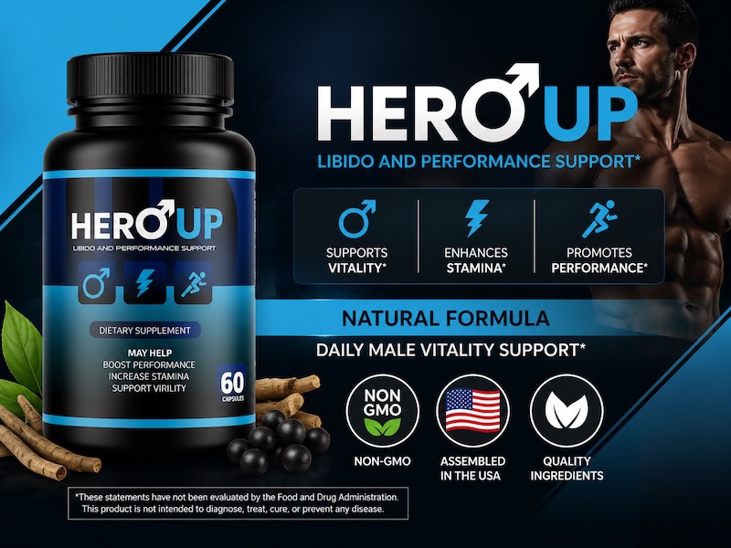 HeroUp Claims Evaluated Investigating the Supplement Facts About Hero Up Capsules for Hardero Male Enhancement Support