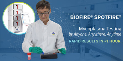bioM&eacute;rieux, a world leader in the field of in vitro diagnostics, announces the launch of BIOFIRE&reg; SPOTFIRE&reg; for pharmaceutical industries, where this innovative molecular testing system is designed to transform quality control. BIOFIRE&reg; SPOTFIRE&reg; introduces a simple, small and smart approach to mycoplasma detection, helping biopharmaceutical manufacturers strengthen quality control, accelerate decision making and protect patients. For more information, please visit www.biomerieux.com.