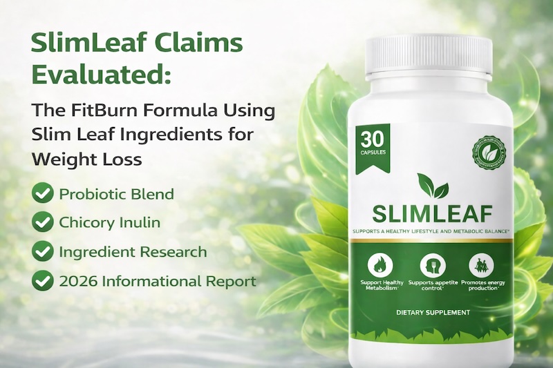 SlimLeaf Claims Evaluated The FitBurn Formula Using Slim Leaf Ingredients for Weight Loss