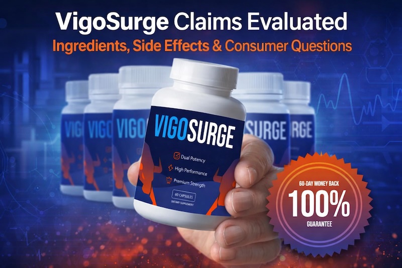 VigoSurge Claims Evaluated Analyzing the Ingredients' Benefits, Side Effects Risk and Customer Complaints