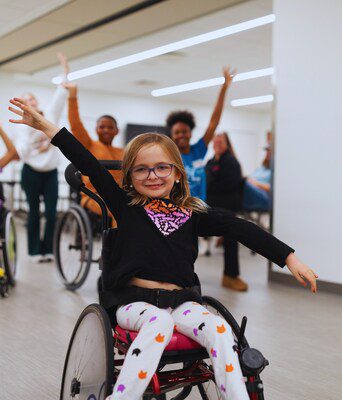 Kids Dance Outreach received a $16,250 Christopher & Dana Reeve Foundation Quality of Life grant for the FLOW Through Fueling Life on Wheels (FLOW), a tuition-free adaptive dance program for children with paralysis. Kids Dance Outreach received a $16,250 Christopher & Dana Reeve Foundation Quality of Life grant for the FLOW Through Fueling Life on Wheels (FLOW), a tuition-free adaptive dance program for children with paralysis.