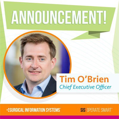 SIS introduces Tim O'Brien as Chief Executive Officer. SIS introduces Tim O'Brien as Chief Executive Officer.