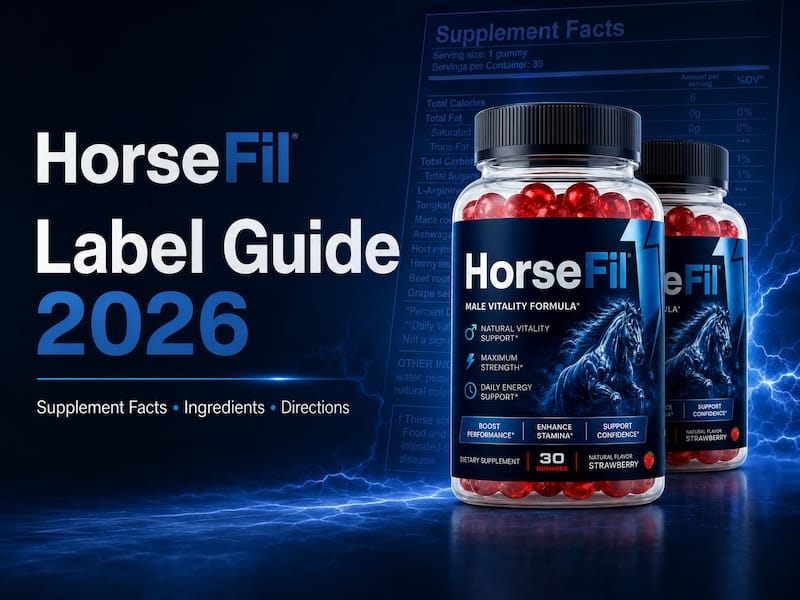 HorseFil Gummy Label Guide