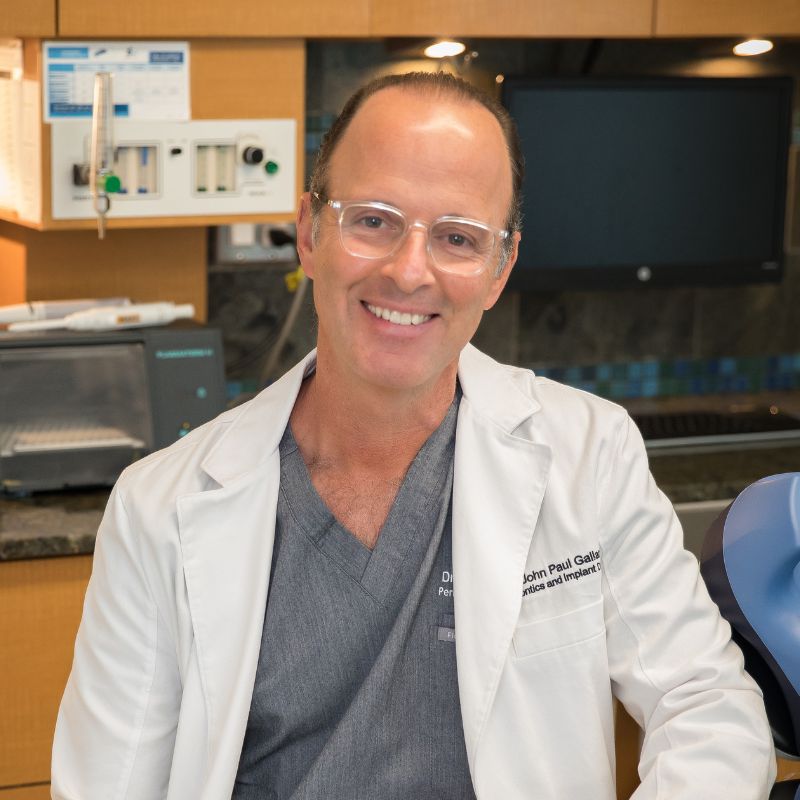 Dr. John Paul Gallardo is a periodontist and implant surgeon with more than 30 years of experience.